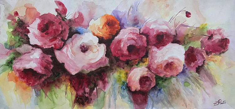 Rosas - 110 x 50 cm - AST